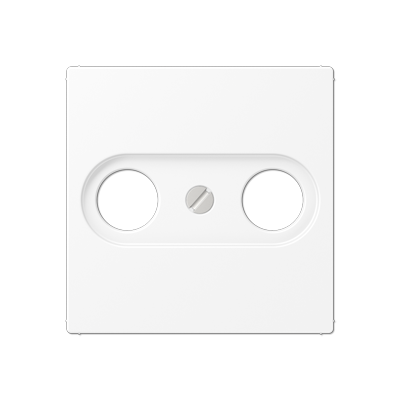 JUNG A561BFPLTVWWM, cover plate, 4011377186088