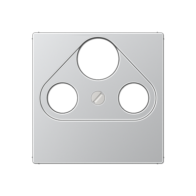 JUNG A561PLSATAL, centre plate for TV-FM-SAT socket, 4011377131958