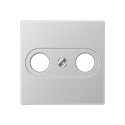 JUNG A561PLTVAL, centre plate for TV-FM-SAT socket, 4011377131859