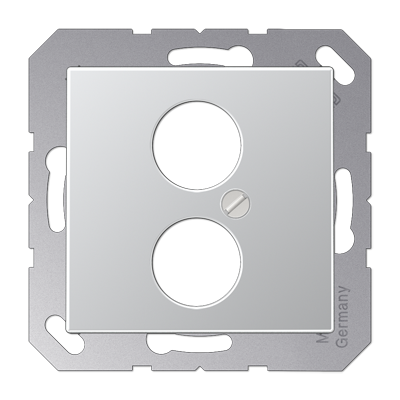 JUNG A562-2AL, centre plate f.Hifi socket, 4011377992665