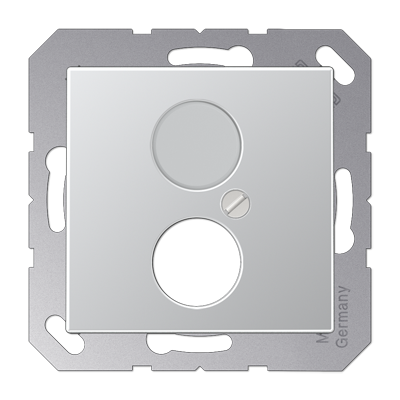 JUNG A562AL, centre plate f.Hifi socket, 4011377131750