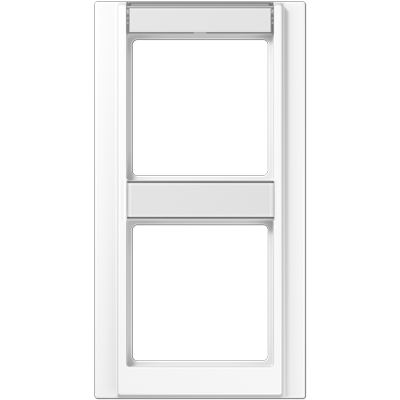 JUNG A582NAWW, 2-gang frame, 4011377043657