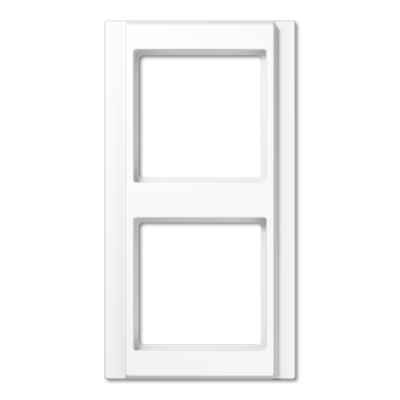 JUNG A582WW, 2-gang frame, 4011377042650