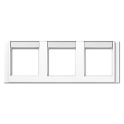 JUNG A5830NAWW, 3-gang frame, 4011377044258