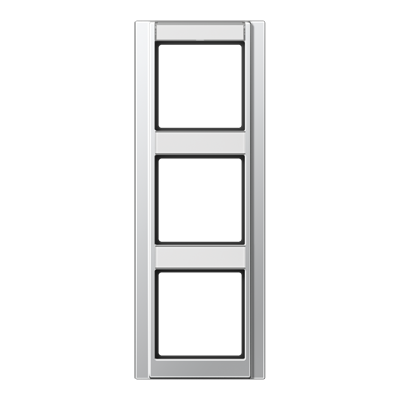 JUNG A583NAAL, 3-gang frame, 4011377135451