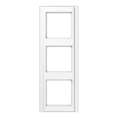 JUNG A583WW, 3-gang frame, 4011377042858