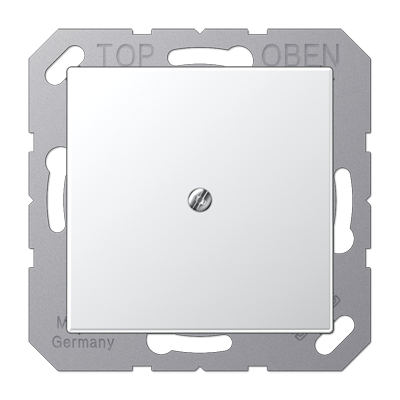 JUNG A590AAL, cable outlet w.centre plate and insert, 4011377132054