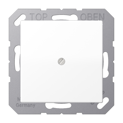 JUNG A590BFAWWM, Cable outlet, 4011377190528