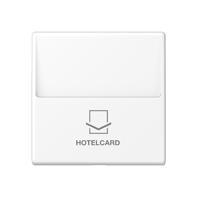 JUNG A590CARDWWM, key card holder f. push-button insert, 4011377203587