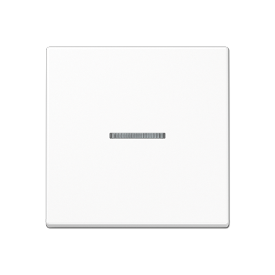 JUNG A590KO5WW, 1-gang rocker with transparent lens, 4011377210554