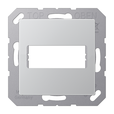 JUNG A594-1915AL, centre plate for subminiature D-socket, 4011377035836