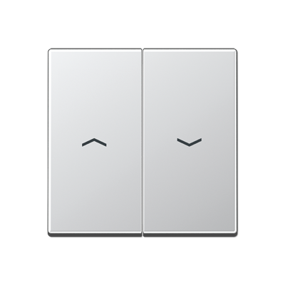 JUNG A595PAL, 2-gang rocker with symbols, 4011377126855