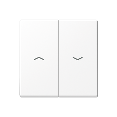 JUNG A595PWWM, 2-gang rocker with arrow symbols, 4011377189164