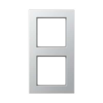 JUNG AC582AL, 2 gang frame, 4011377026582