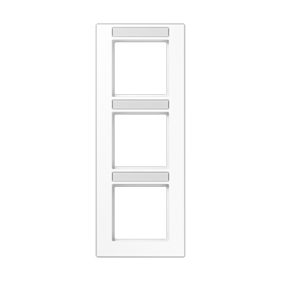 JUNG AC583BFNAWW, 3-gang frame, 4011377105980
