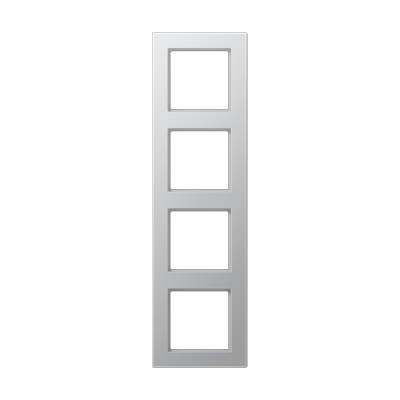 JUNG AC584AL, 4-gang frame, 4011377026605