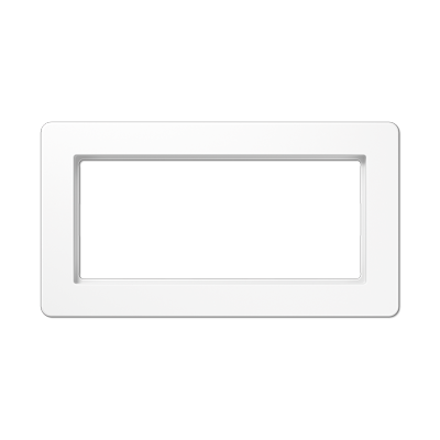 JUNG AF582-0BFWW, 2-gang frame A flow, ex crossbar, 4011377192553