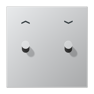 JUNG AL12-5PK0, Centre plate 1-gang "arrows" 2 toggle, 4011377176973