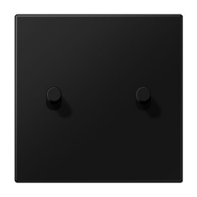 JUNG AL12-5SWMR08, Centre plate 1-gang 2 toggle, 4011377212510