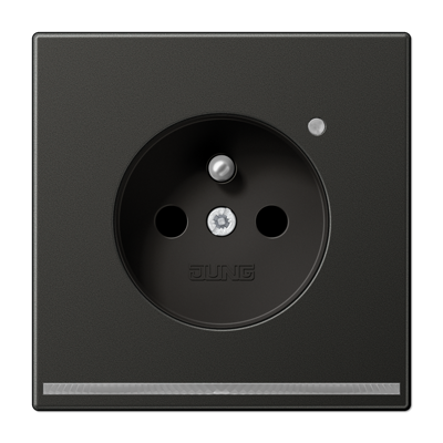 JUNG AL1520F-OANLNW, Socket Fren/Belg syst. LED pilot light, 4011377176560