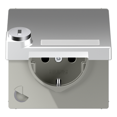 JUNG AL1520NAKLSL, Schuko socket, 4011377158115