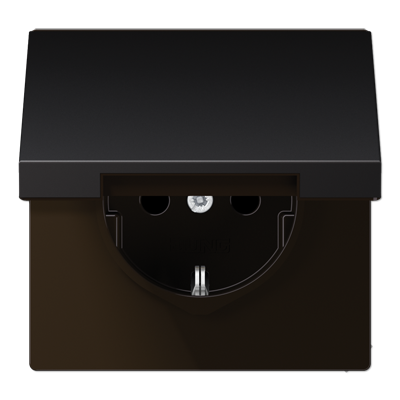 JUNG AL1521KIKLD, SCHUKO socket with hinged lid, 4011377145306