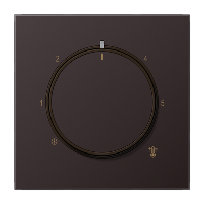 JUNG AL1749D, Centre plate with knob room thermostat, 4011377195202