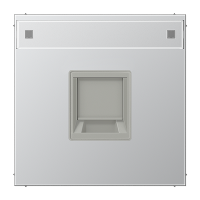 JUNG AL1969-15NAWE, centre plate for MJ f. 1 socket, 4011377178311