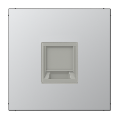 JUNG AL1969-1WE, centre plate for MJ f. 1 socket, 4011377177796