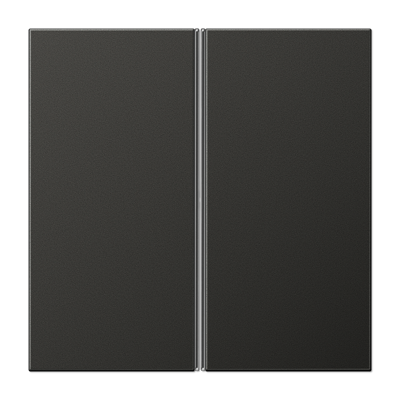 JUNG AL2402TSAAN, Cover kit 2-gang, complete, 4011377044494