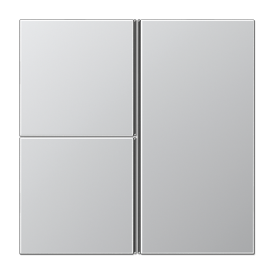 JUNG AL2403TSA, Cover kit 3-gang, complete, 4011377044517