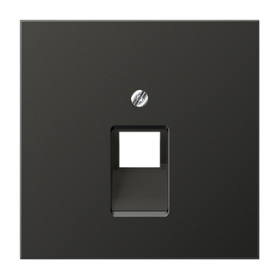 JUNG AL2969-1UAAN, centre pl. f. 1-gang mod. jack sockets, 4011377012882