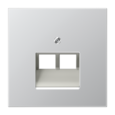 JUNG AL2969-2UA, centre pl.f.2-gang mod. jack sockets, 4011377189157