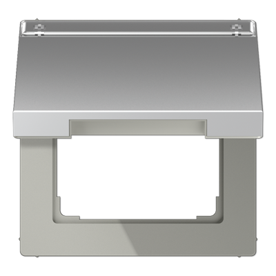 JUNG AL2990NAKL, centre plate with hinged lid, 4011377189652