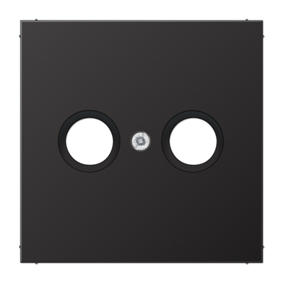 JUNG AL2990TVD, centre plate f. TV/FM socket, 4011377140318
