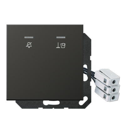 JUNG ALCUKO5M230AN, Hotel centre plate 230 V, corridor unit, 4011377162396