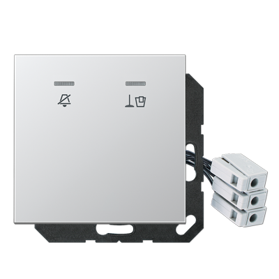 JUNG ALCUKO5M24, Hotel centre plate 24 V, corridor unit, 4011377162570