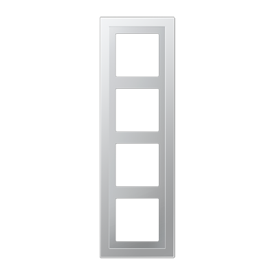 JUNG ALD2984-L, 4-gang frame, 4011377051065