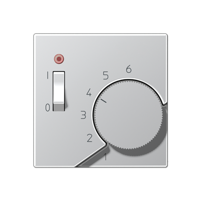 JUNG ALTR231PL, centre plate for room thermostat insert, 4011377188150