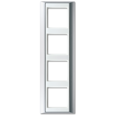 JUNG AP584ALWW, 4-gang frame, 4011377348752