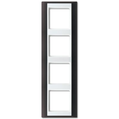 JUNG AP584ANTWW, 4-gang frame, 4011377348950