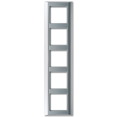 JUNG AP585AL, 5-gang frame, 4011377348059