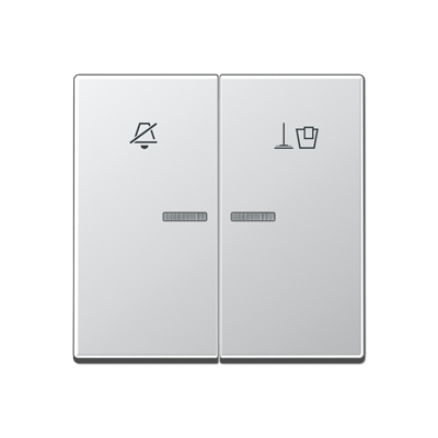 JUNG ARUKO5MAL, Hotel 2-gang rocker, room unit, 4011377163195