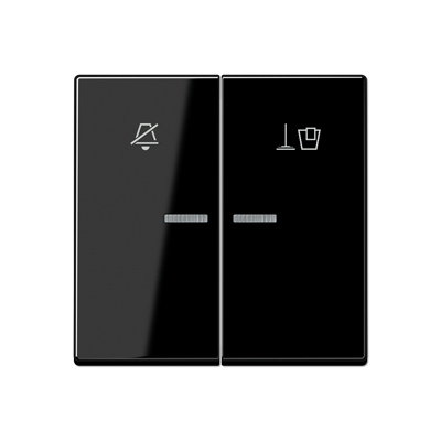 JUNG ARUKO5MSW, Hotel 2-gang rocker, room unit, 4011377163188