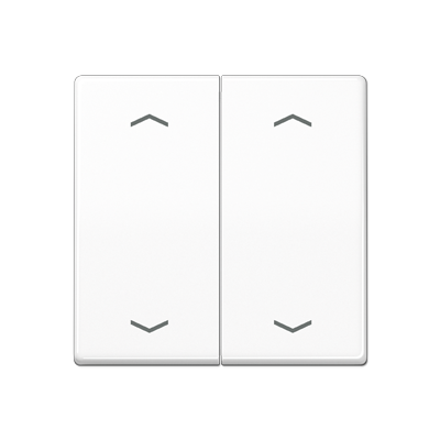 JUNG AS102PWW, Rocker for push-button 1-gang, arrows, 4011377182318