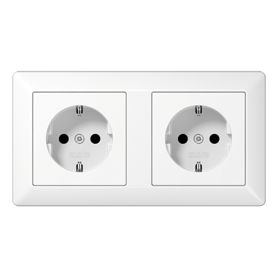 JUNG AS1520-2WW, socket, 4011377078277