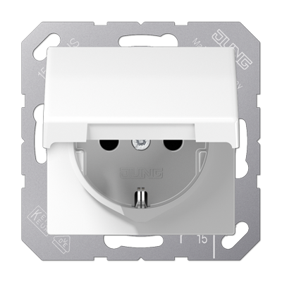 JUNG AS1520KLWW, SCHUKO socket, 4011377059269