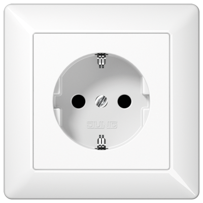 JUNG AS1520NWW, SCHUKO socket, 4011377057449