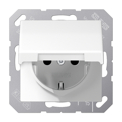 JUNG AS1521BFKLWW, SCHUKO socket, 4011377066748
