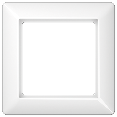 JUNG AS581BFWW, 1-gang frame, 4011377313859